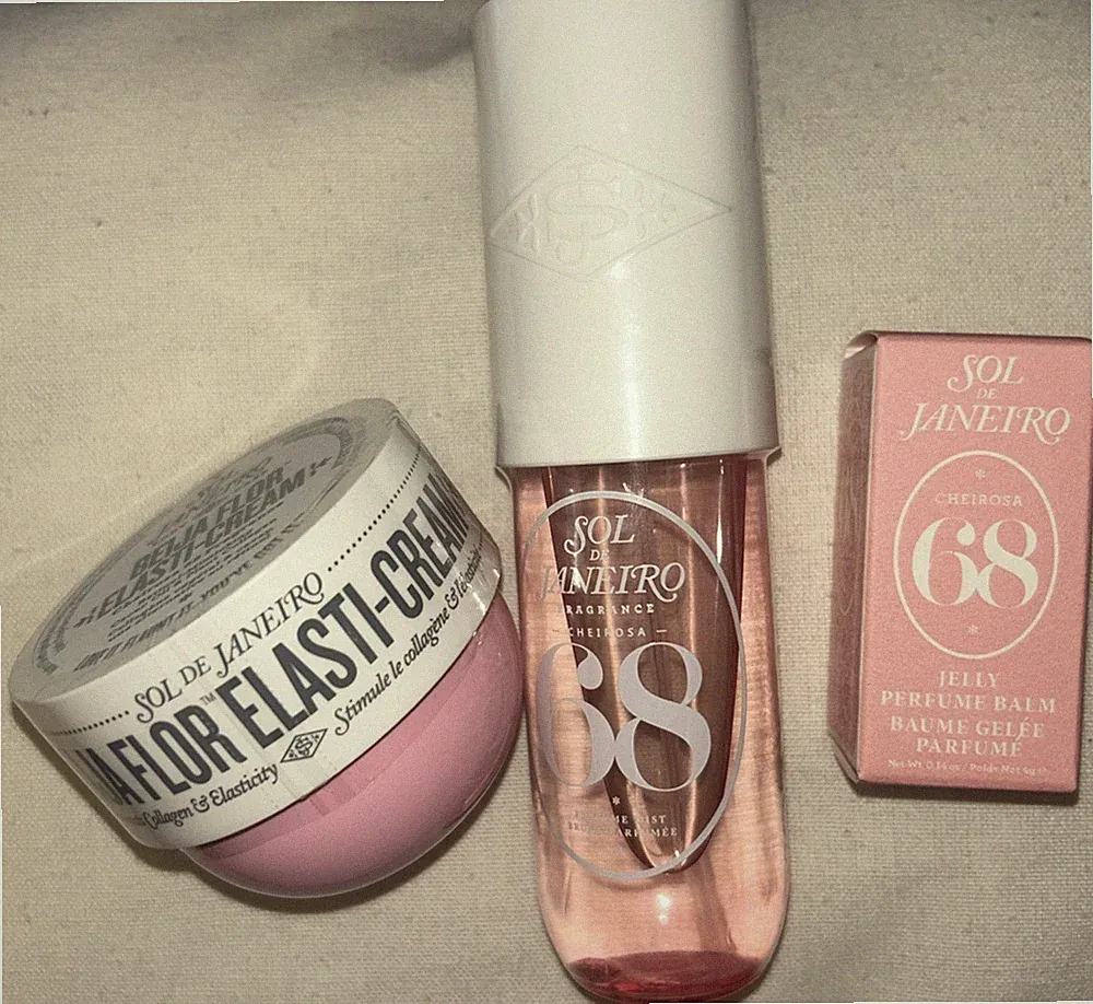 New Sol De Janeiro Cheirosa 68 Jelly Perfume Balm, Mist & Cream Trio NEW