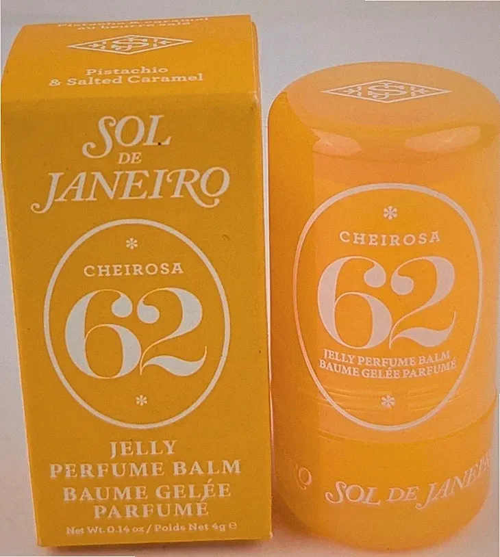 NIB - Sol De Janeiro Cheirosa 62 Jelly Perfume Balm 0.14oz [Various shades]