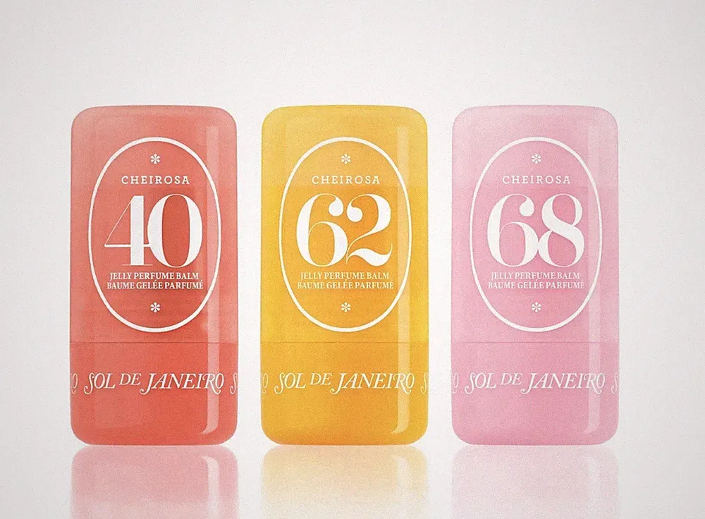 SET of 3 Sol de Janeiro Jelly Perfume Balm Trio Cheirosa 62 | 68 | 40 NIB