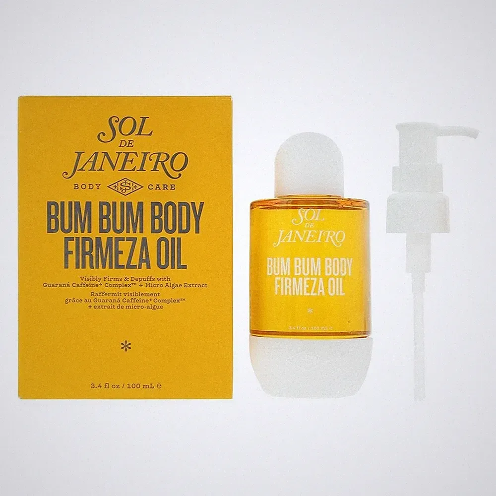 SOL DE JANEIRO Brazilian Bum Bum Body Firmeza Oil 100ml/3.4oz NIB Factory Sealed