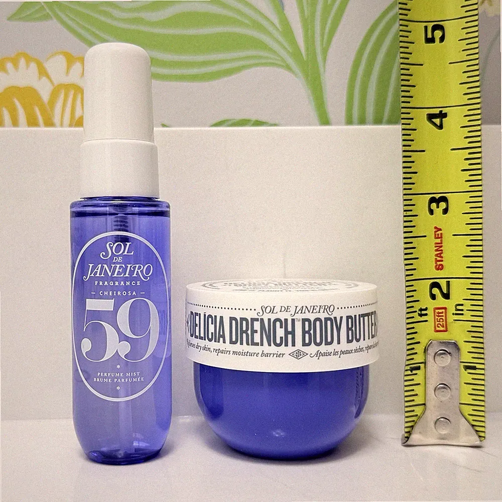 Sol De Janeiro CHEIROSA 59 Perfume Mist, DELICIA DRENCH Body Cream Mini Gift Set