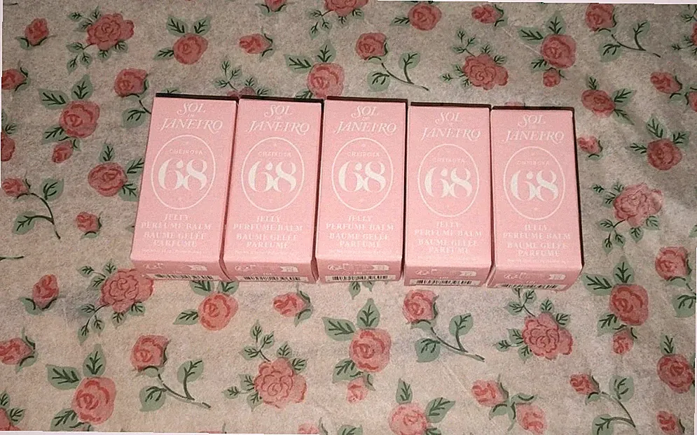 Sol De Janeiro Cheirosa 68 Set of 5 Jelly Perfume Balm New! Fast Ship