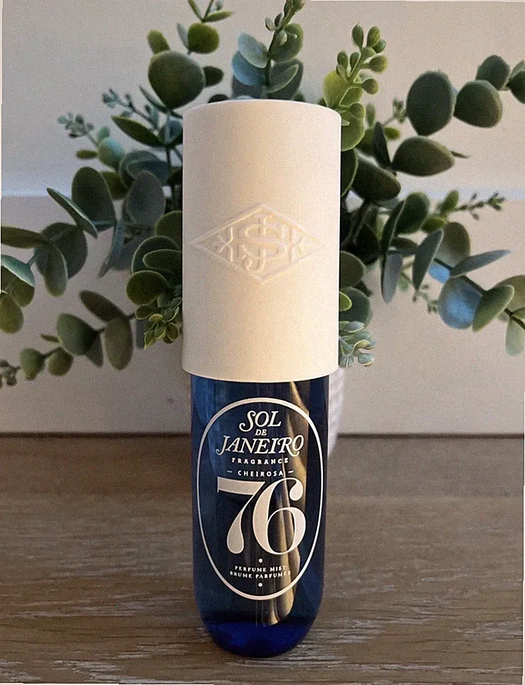 Sol De Janeiro Cheirosa '76 Perfume Mist 3 fl oz Fragrance Blue Bottle