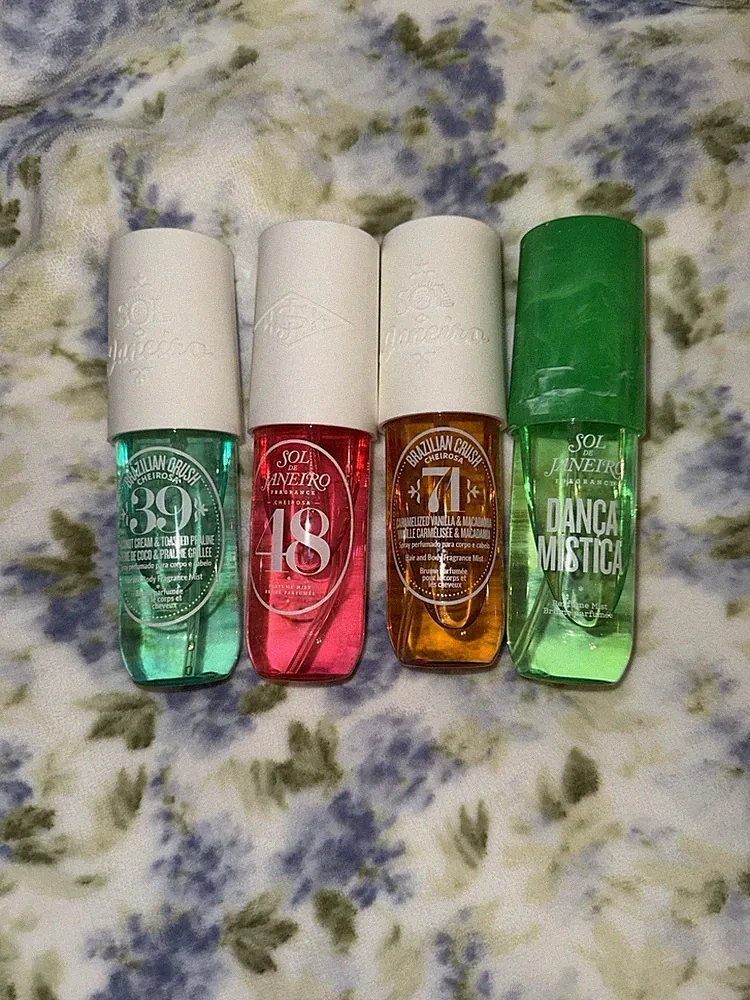 Sol De Janeiro LOT 39, 48, 71, Danca Mistic FOUR Bottles