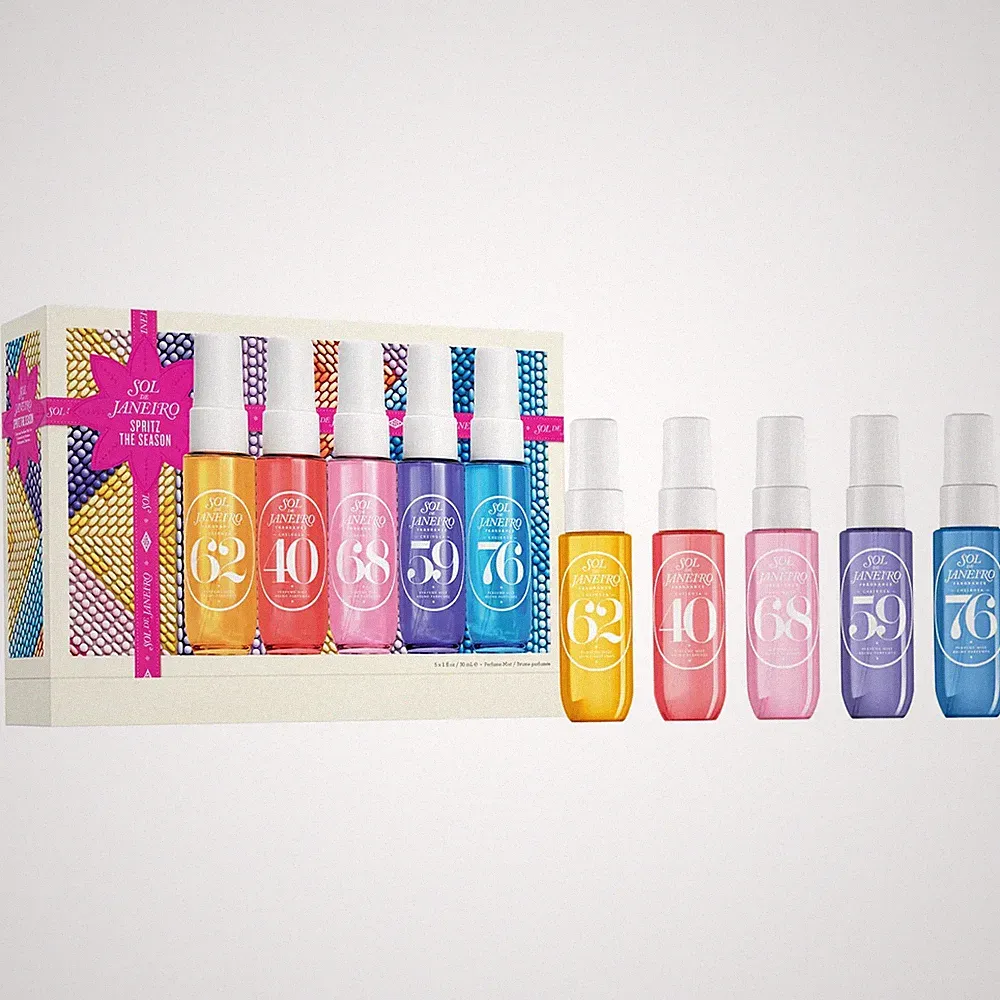Sol De Janeiro Perfume Mist Set Cheirosa 40, 59, 62, 68, 76 30ml/ 1 Fl.Oz each